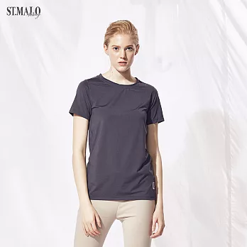 【ST.MALO】台灣製極簡率性吸排女上衣-1874WT(兩色)-M深灰色