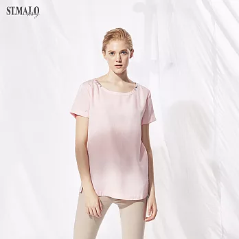 【ST.MALO】奧地利當代丰采100%天絲上衣-1864WT(二色)-M櫻花粉