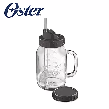 美國OSTER-Ball Mason Jar隨鮮瓶果汁機替杯((曜石灰)BLSTMV-TBA1