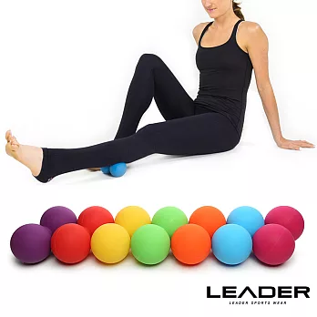 【Leader X 】穴位紓壓花生按摩球 筋膜球(顏色隨機)