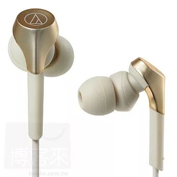 鐵三角 ATH-CKS550X重低音 耳道式耳機香檳金