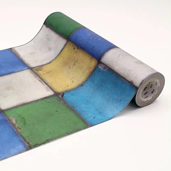 【日本mt和紙膠帶】CASA FIEECE 壁貼230cm ‧方形復古瓷磚