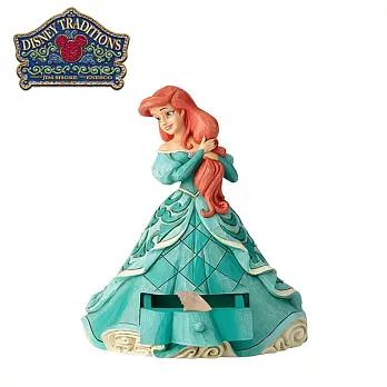 【正版授權】Enesco 小美人魚 抽屜盒 塑像/公仔/精品雕塑 愛麗兒 Ariel 迪士尼