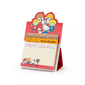 《Sanrio》SANRIO明星日本製多樣式自黏便箋(復古70年代)