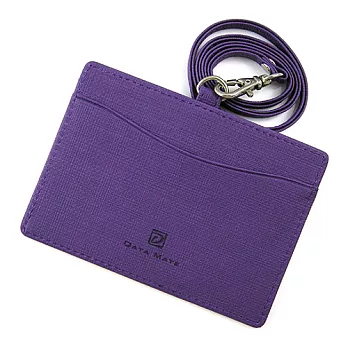 DATA MATE 經典皮件 DM-246 證件套(橫式) 輕巧悠活系列紫色