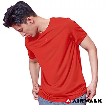 【AIRWALK】男款吸排短TM中橘