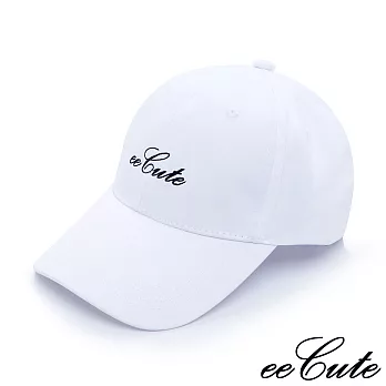 eeCute品牌經典帽-EHEP001-WH-活力白