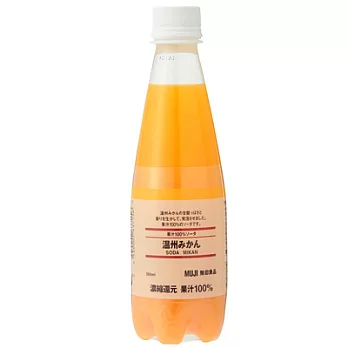 [MUJI無印良品]PET日產溫州橘子汽水/350ml