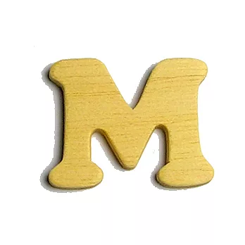 英文字母(木質素材)-M