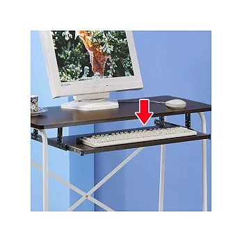 《Homelike》簡約鍵盤架(胡桃色)