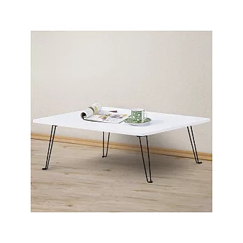 《Homelike》便利折合和室桌80x60cm(純白色)