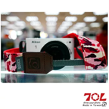 70L COLOR STRAP 彩色相機背帶 迷彩系列豔麗迷彩