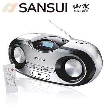 山水SANSUI 藍芽/廣播/USB/MP3/CD/AUX手提式音響(SB-99N)
