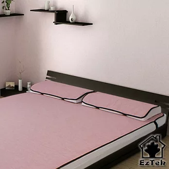 [輕鬆睡-EzTek] 涼感!和風紙纖枕套-2入粉紅色