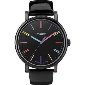 【TIMEX 】復刻冷光系列 (黑彩針 TXT2N790)