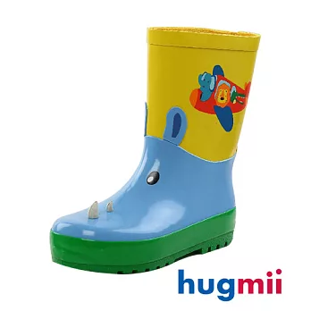 【hugmii】童趣造型兒童雨鞋_動物園17動物園