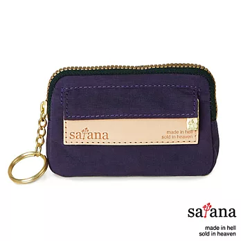satana - 小巧零錢包/鑰匙包 - 紫色