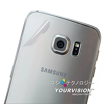 Samsung GALAXY S6 抗污防指紋大面積包覆超顯影機身背膜 保護貼(2入)