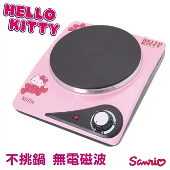 【Hello Kitty】歌林不挑鍋旋鈕式電磁爐-正版授權(適用所有平底鍋)