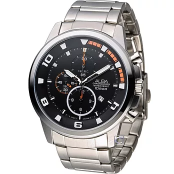 ALBA 雅柏 限量精裝潮流計時腕錶 YM92-X269D AF8U07X1