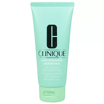 CLINIQUE倩碧 無油光淨痘潔膚面膜(100ml)