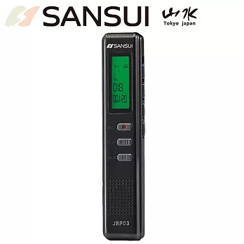 SANSUI山水MP3/專業數位錄音筆(JRP03)
