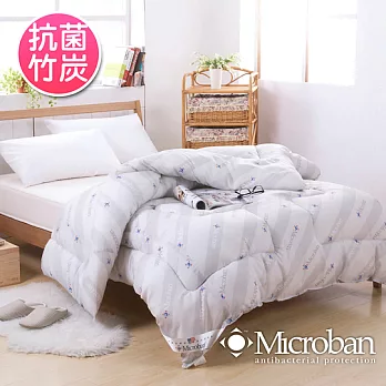 【Microban-純淨呵護】台灣製新一代抗菌竹炭被2.2kg