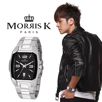 【MorrisK】魅力無限不鏽鋼流行腕錶-女錶 MK10105-CJ20