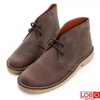 【LOBO】西班牙百年品牌Safari真皮短靴-蜜蠟棕 (男/女)34蜜蠟棕