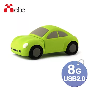 Xebe集比 汽車隨身碟8GB, USB 2.0