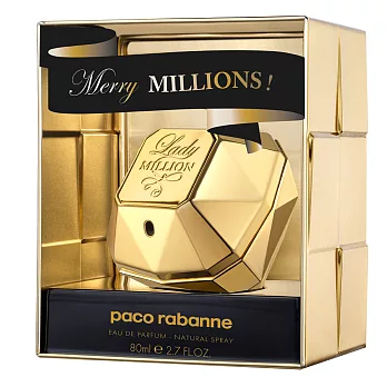 Paco Rabanne 百萬聖誕女性淡香精80ml