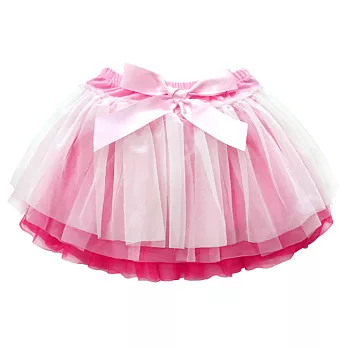 Cutie Bella雪紡蝴蝶結蓬蓬短裙/紗裙Pink-Cream/Pink/Bubblegum4-6Y
