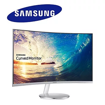 SAMSUNG三星 C27F591FDE 27型VA曲面低藍光電競液晶螢幕