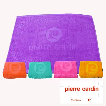 Pierre Cardin 皮爾卡登超柔亮彩緹花剪絨枕巾(2入1付)黃