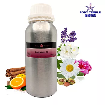 Body Temple頂級浪漫玫瑰芳療按摩油500ml