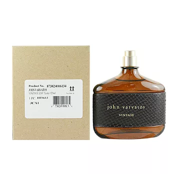 JOHN VARVATOS 典藏男性淡香水 125ml【TESTER】