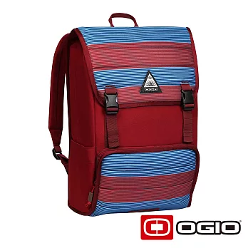 OGIO RUCK 17吋方陣電腦後背包 (紅藍紋)