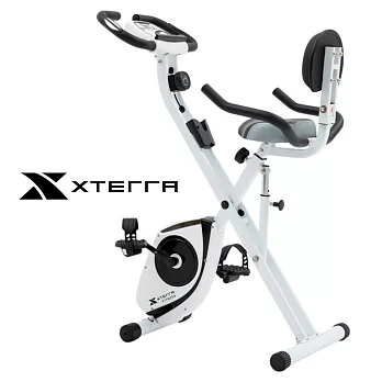 【XTERRA】雙功能2-in-1美顏健身車|可折收健身車沉穩黑