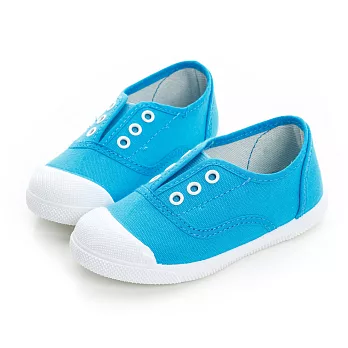 【LOBO】西班牙環保手工品牌 無綁帶休閒鞋 童款20土耳其藍