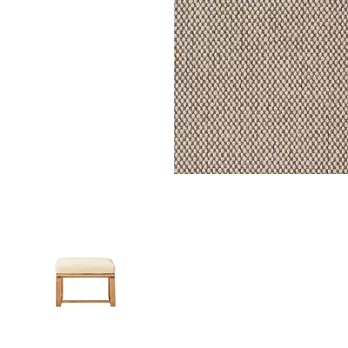 [MUJI無印良品]LD兩用凳座面套/棉平織/米色
