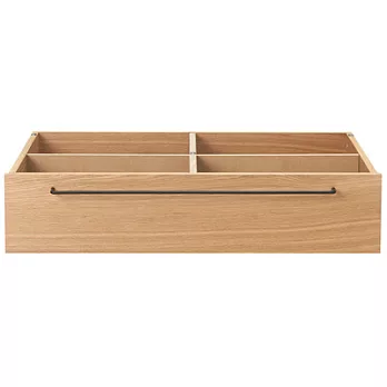 [MUJI無印良品]橡木組合床台用/床下盒
