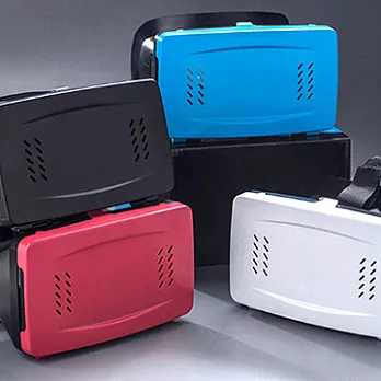 智慧型手機玩家必備【3D立體眼鏡虛擬實境】VR-BOX(藍色)