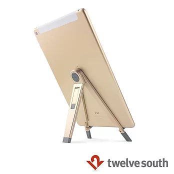 Twelve South Compass 2 立架 - 適用 iPad 與各種行動裝置產品 (金色)