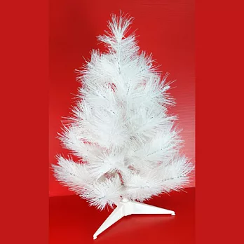 台灣製2尺/2呎(60cm)特級白色松針葉聖誕樹裸樹 (不含飾品)(不含燈)YS-NPT02001