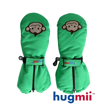 【hugmii】動物造型兒童保暖加長型手套滑雪手套_猴子L(適7-10歲)