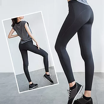 LEAP 女子限定Ultra fit 運動壓縮緊身褲M黑色