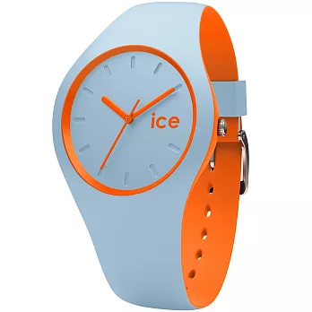 【Ice-Watch】玩色系列 炫彩新時尚手錶 (天空藍/橘 IWDUO.OES.U.S.16)