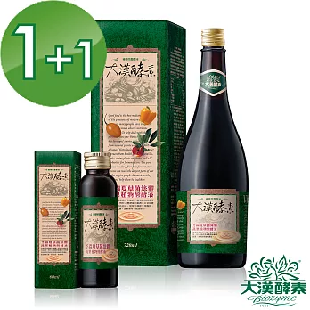 【大漢酵素】冬蟲夏草菌絲體蔬果植物醱酵液(720mlx1+60mlx1)