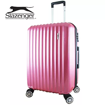 【Slazenger 史萊辛格】24吋 時尚雅致 行李箱/拉桿箱/登機箱 (桃心紅)24吋