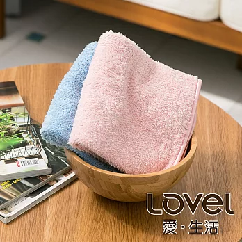 Lovel 3M頂極輕柔棉超細纖維抗菌方巾(共5色)靜謐藍